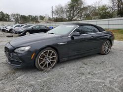 BMW 6 Series salvage cars for sale: 2012 BMW 650 I