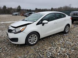 Salvage cars for sale from Copart Candia, NH: 2015 KIA Rio LX