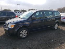 Salvage cars for sale at East Granby, CT auction: 2010 Dodge Grand Caravan SE