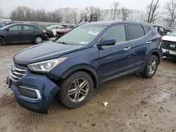 Salvage cars for sale from Copart Central Square, NY: 2018 Hyundai Santa FE Sport