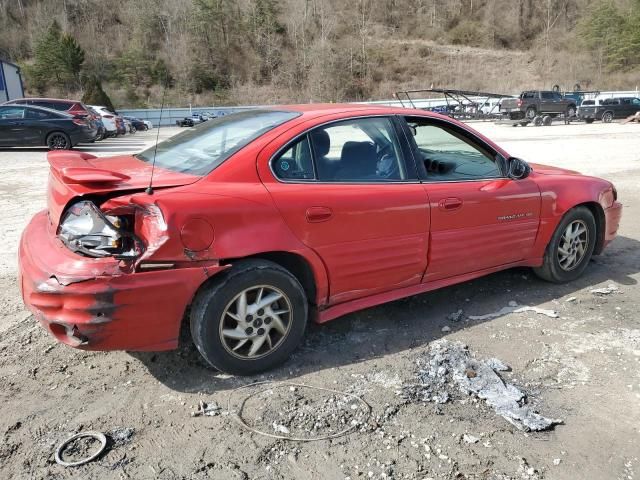 2002 Pontiac Grand AM SE1