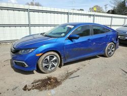 Salvage cars for sale at Shreveport, LA auction: 2019 Honda Civic LX