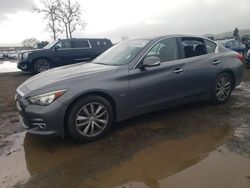 Salvage cars for sale from Copart San Martin, CA: 2017 Infiniti Q50 Base