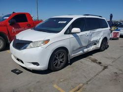 Salvage cars for sale at Grand Prairie, TX auction: 2014 Toyota Sienna LE