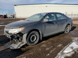 Salvage cars for sale from Copart Rocky View County, AB: 2012 Toyota Camry Base