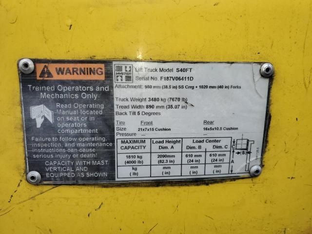 2006 Hyster Forklift