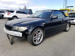 Vehiculos salvage en venta de Copart Hayward, CA: 2004 BMW 330 CI