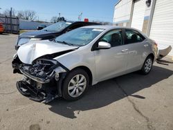 Toyota Corolla L salvage cars for sale: 2016 Toyota Corolla L