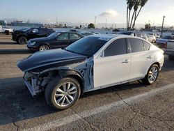 Salvage cars for sale at Van Nuys, CA auction: 2018 Infiniti Q50 Luxe