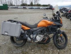 Salvage cars for sale from Copart Arlington, WA: 2012 Suzuki DL650 A