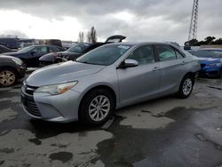 Salvage cars for sale from Copart Hayward, CA: 2015 Toyota Camry LE