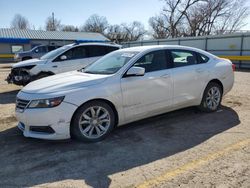 Vehiculos salvage en venta de Copart Wichita, KS: 2018 Chevrolet Impala LT