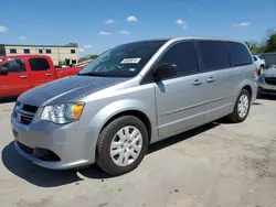 Salvage cars for sale at Wilmer, TX auction: 2015 Dodge Grand Caravan SE