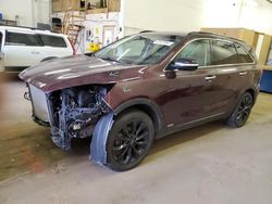 KIA salvage cars for sale: 2020 KIA Sorento S