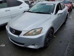 Salvage cars for sale at Martinez, CA auction: 2006 Lexus IS 250