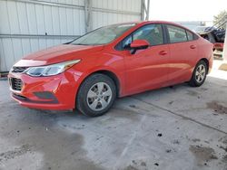 Vehiculos salvage en venta de Copart Albuquerque, NM: 2018 Chevrolet Cruze LS