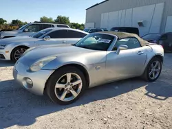 Salvage cars for sale from Copart Apopka, FL: 2007 Pontiac Solstice