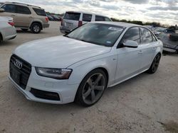 Salvage cars for sale at San Antonio, TX auction: 2014 Audi A4 Prestige