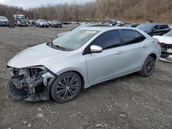 Salvage cars for sale at Marlboro, NY auction: 2015 Toyota Corolla L