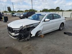 Salvage cars for sale at Miami, FL auction: 2022 BMW 530 I