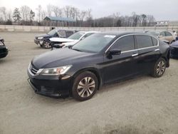 Salvage cars for sale at Spartanburg, SC auction: 2015 Honda Accord LX
