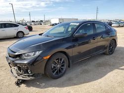 Salvage cars for sale at Temple, TX auction: 2021 Honda Civic EX