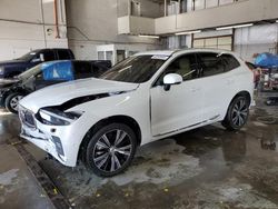Salvage cars for sale at Littleton, CO auction: 2022 Volvo XC60 B5 Inscription