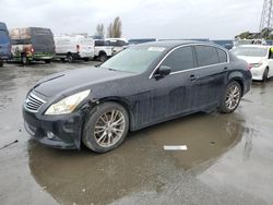 Infiniti Vehiculos salvage en venta: 2011 Infiniti G37 Base