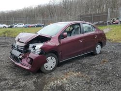 Salvage cars for sale from Copart Finksburg, MD: 2021 Mitsubishi Mirage G4 ES
