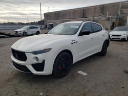 Salvage cars for sale at auction: 2022 Maserati Levante Modena