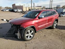 Salvage cars for sale at Colorado Springs, CO auction: 2014 Jeep Grand Cherokee Limited