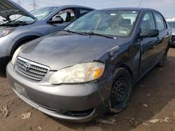 Toyota salvage cars for sale: 2008 Toyota Corolla CE