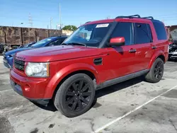 Salvage cars for sale at Wilmington, CA auction: 2013 Land Rover LR4 HSE