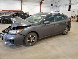 Subaru Impreza salvage cars for sale: 2019 Subaru Impreza Premium