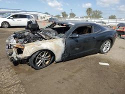 Salvage cars for sale at San Diego, CA auction: 2014 Chevrolet Camaro LS