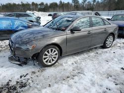 Salvage cars for sale at Windham, ME auction: 2016 Audi A6 Prestige