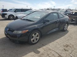 Salvage cars for sale from Copart Indianapolis, IN: 2007 Honda Civic EX