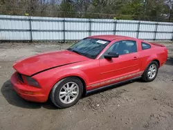 Salvage cars for sale at Hampton, VA auction: 2007 Ford Mustang
