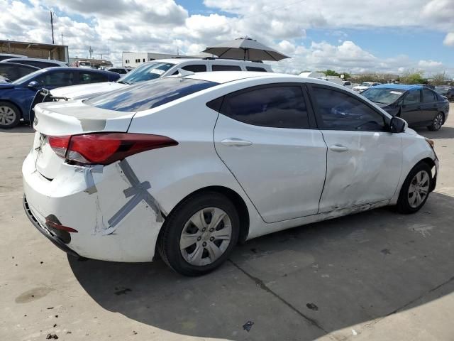 2016 Hyundai Elantra SE