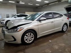 Salvage cars for sale at Davison, MI auction: 2017 Hyundai Elantra SE