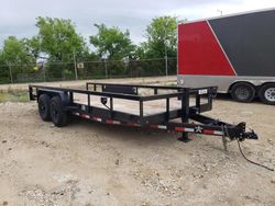 Salvage trucks for sale at San Antonio, TX auction: 2022 J&J Trailer
