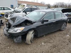 Salvage cars for sale from Copart Columbus, OH: 2017 Honda Accord LX
