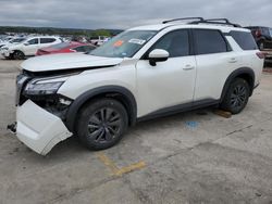 Salvage cars for sale at Grand Prairie, TX auction: 2022 Nissan Pathfinder SV