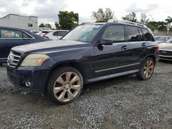 Salvage cars for sale from Copart Opa Locka, FL: 2010 Mercedes-Benz GLK 350 4matic