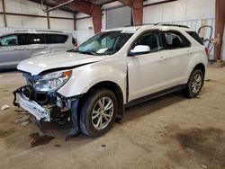 Salvage cars for sale at Lansing, MI auction: 2017 Chevrolet Equinox LT
