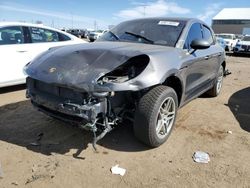 Salvage cars for sale from Copart Brighton, CO: 2015 Porsche Macan S