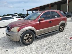 Salvage cars for sale from Copart Homestead, FL: 2006 KIA Sorento EX