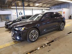 Salvage cars for sale from Copart Wheeling, IL: 2024 Audi Q8 E-TRON Premium Plus