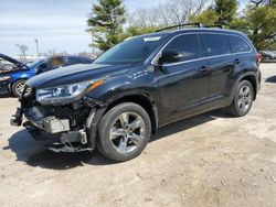 Salvage cars for sale from Copart Lexington, KY: 2019 Toyota Highlander Limited