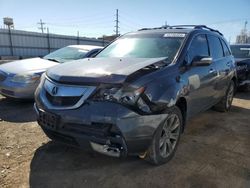 Salvage cars for sale at Chicago Heights, IL auction: 2012 Acura MDX Advance